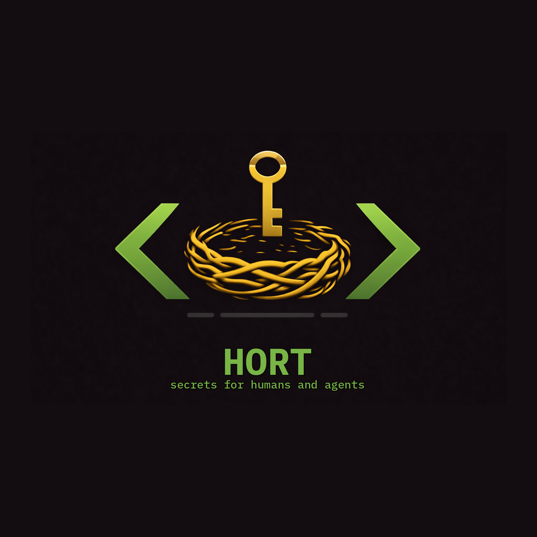 Hort logo — A Secret Store That AI Agents Actually Understand
